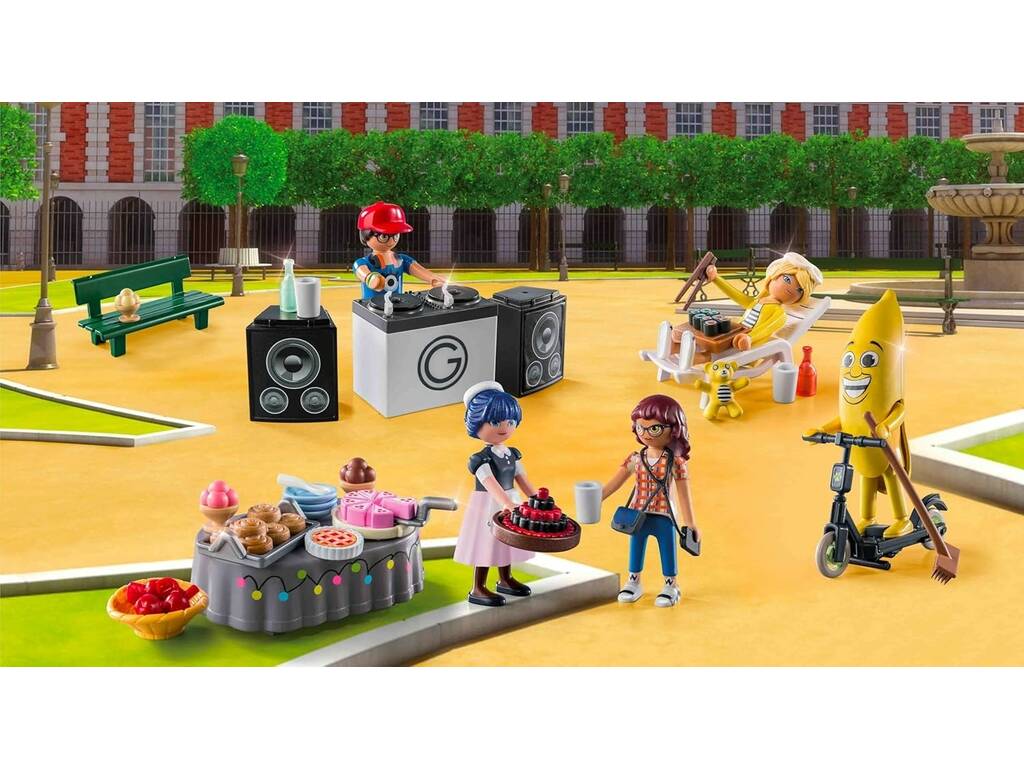 Playmobil Miraculous Ladybug Calendario dell'Avvento Picnic a Parigi 71344