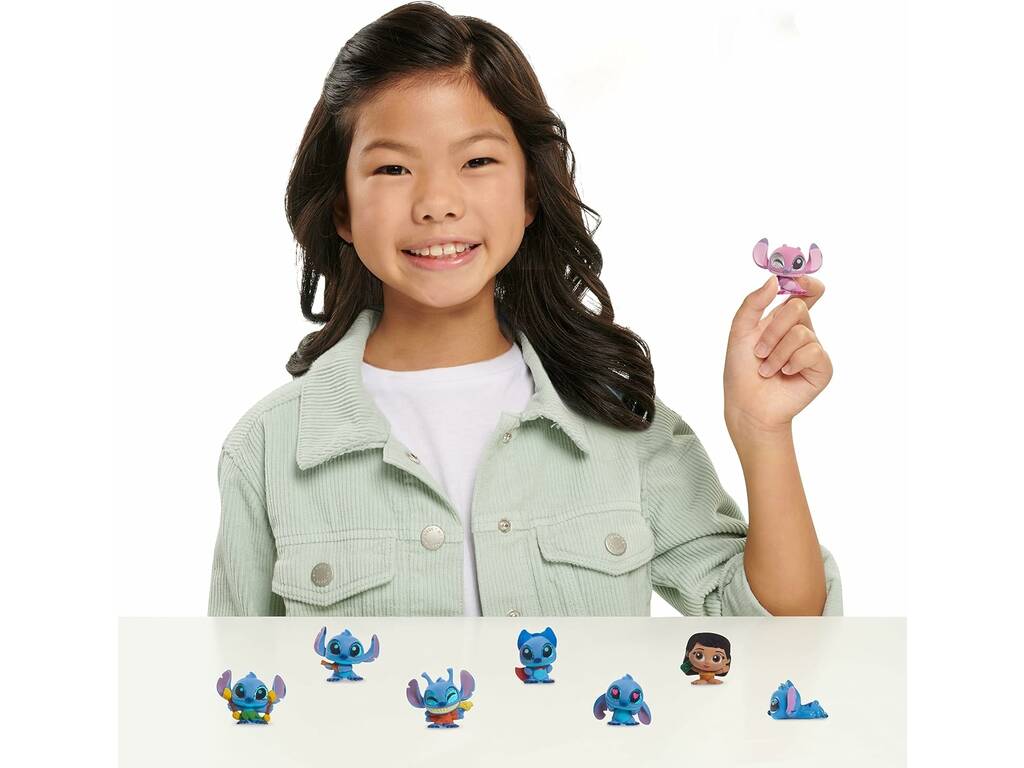 Stitch Disney Doorables Pack 8 figure da collezione Just Play 44702