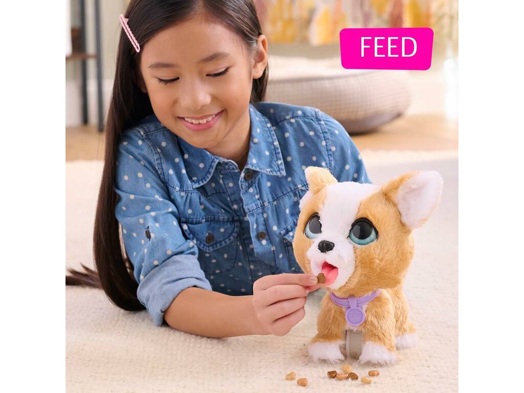 FurReal Poop a Lots Corgi Peluche Interativo de Just Play 28057