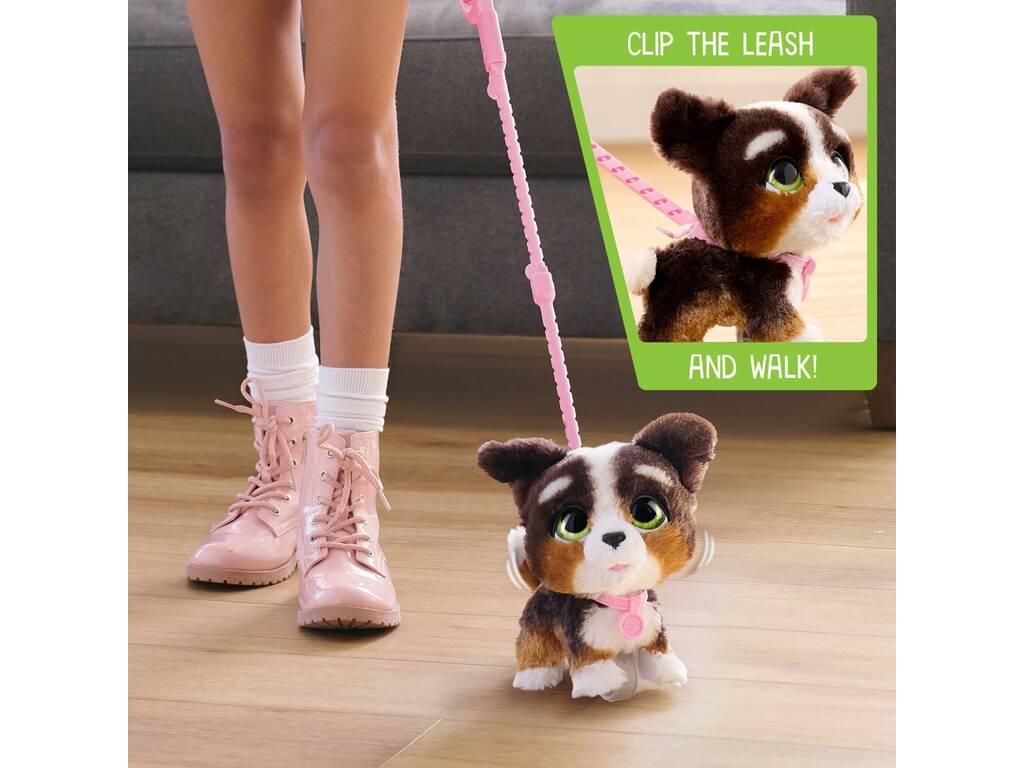 FurReal Walk a Lots Bernedoodle Peluche Interattivo di Just Play 28056