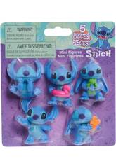 Stitch Blister avec 5 figurines de 5 cm Just Play 46267