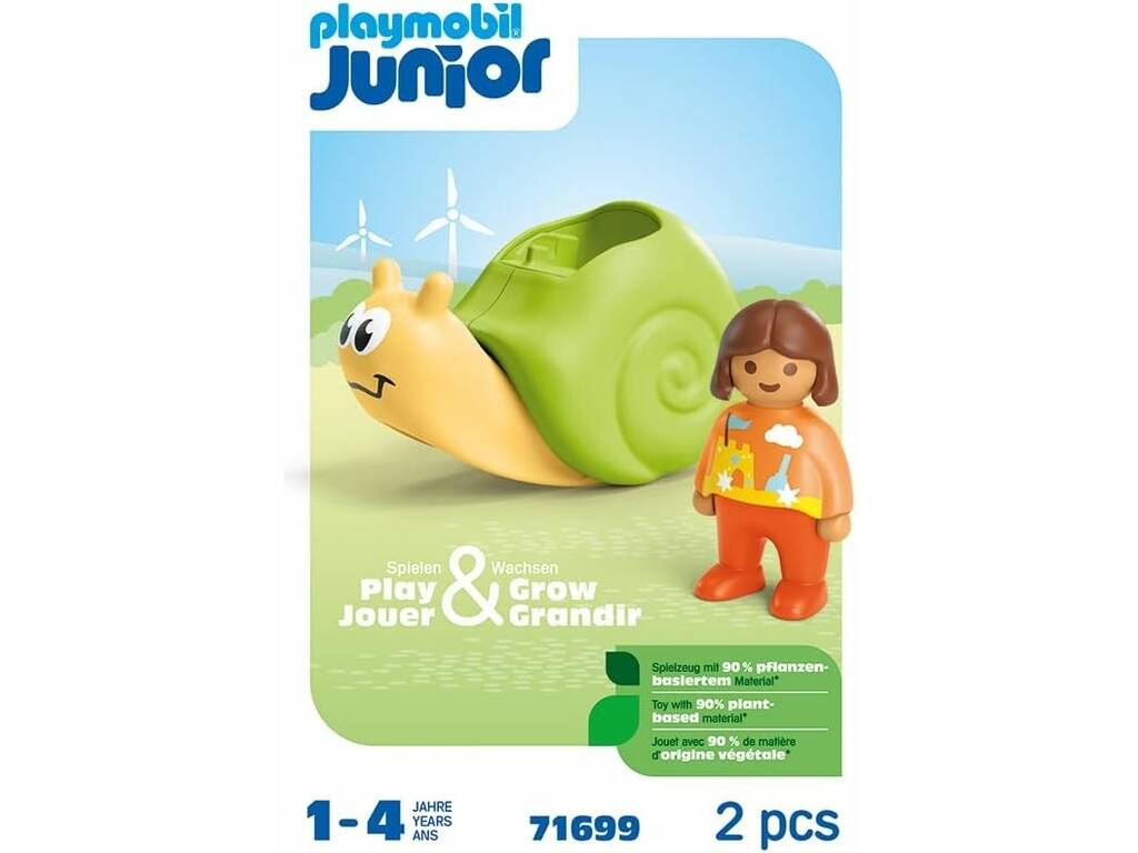 Playmobil Junior Lumaca Dondolo con Sonaglio 71699