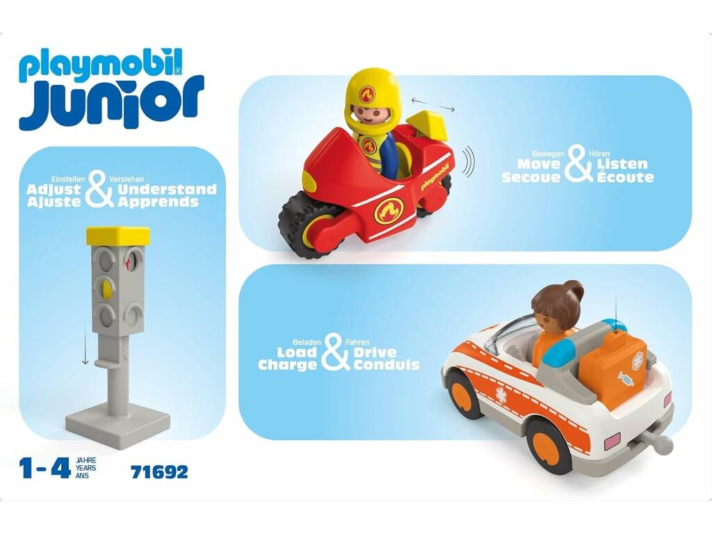 Playmobil Junior Héroes del Día a Día 71692