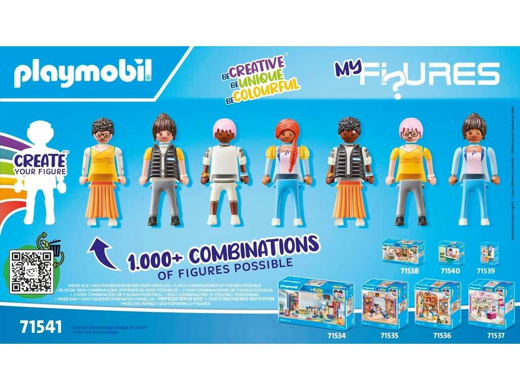 Playmobil Ma Vie Créez Votre Figure 71541