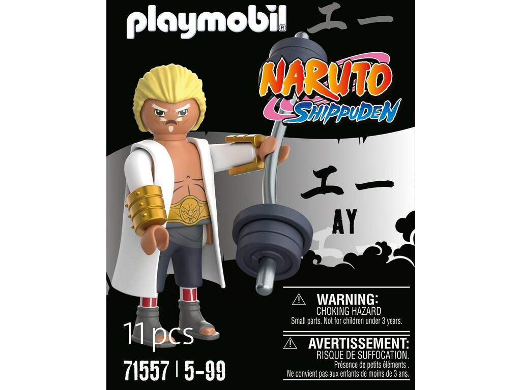 Playmobil Naruto Shippuden Figura Raikage Ay 71557