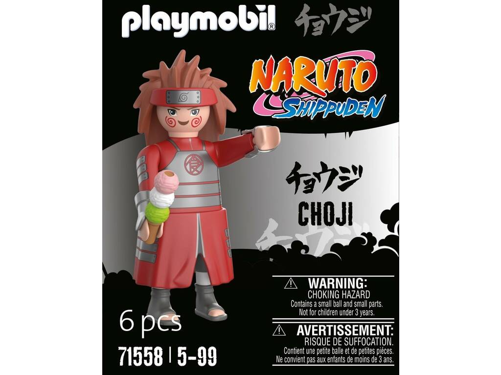 Playmobil Naruto Shippuden Figura Choji 71558