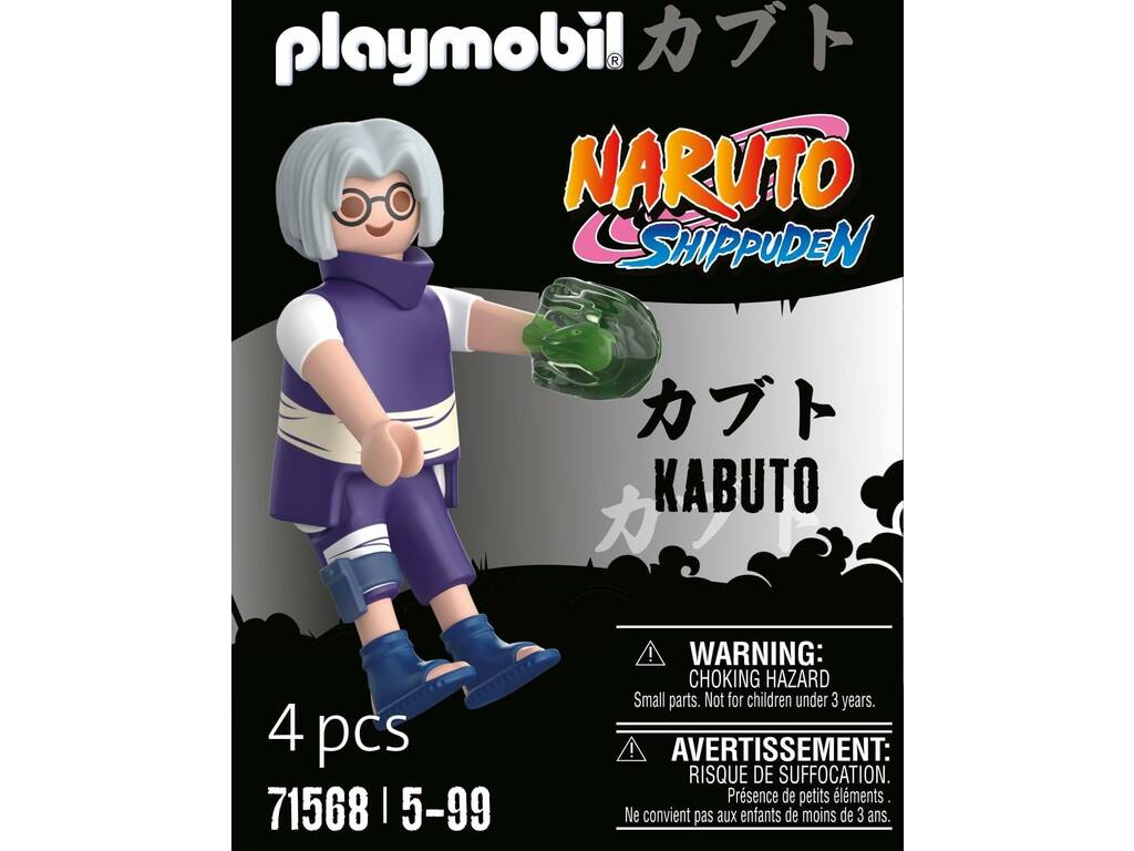 Playmobil Naruto Shippuden Figura Kabuto 71568