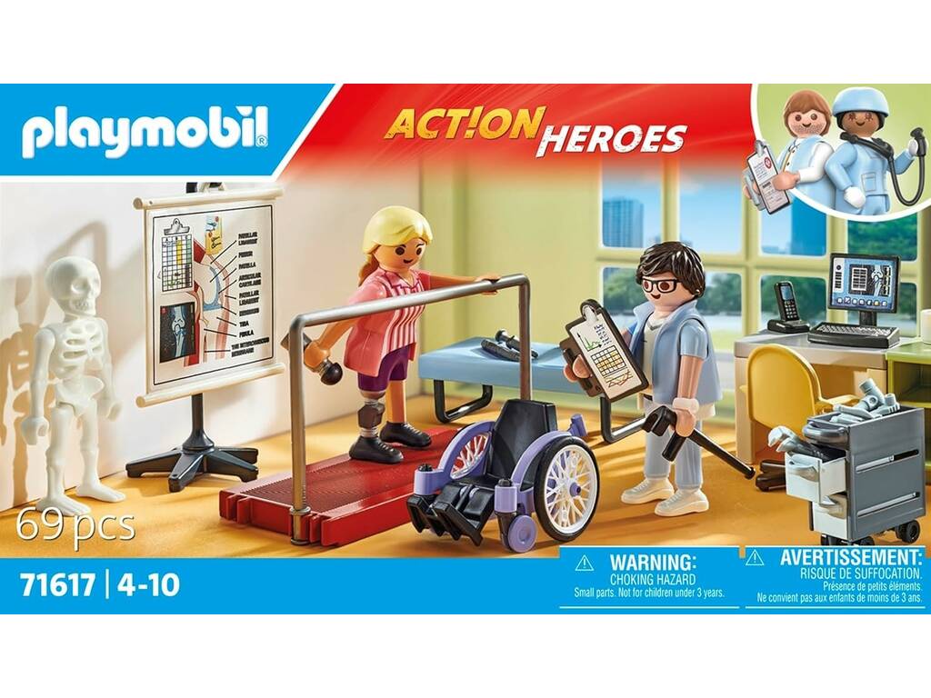 Playmobil Action Heroes Ortopedia 71617