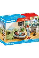 Playmobil Action Heroes Magnetresonanztomographie mit Patient 71618