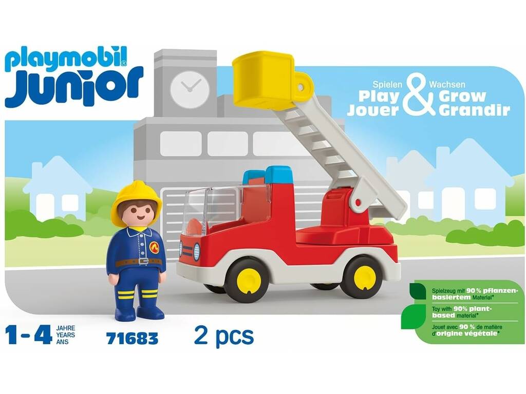 Playmobil Junior Firefighter Truck 71683