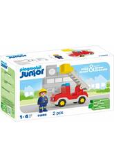 Playmobil Junior Camin de Bombero 71683