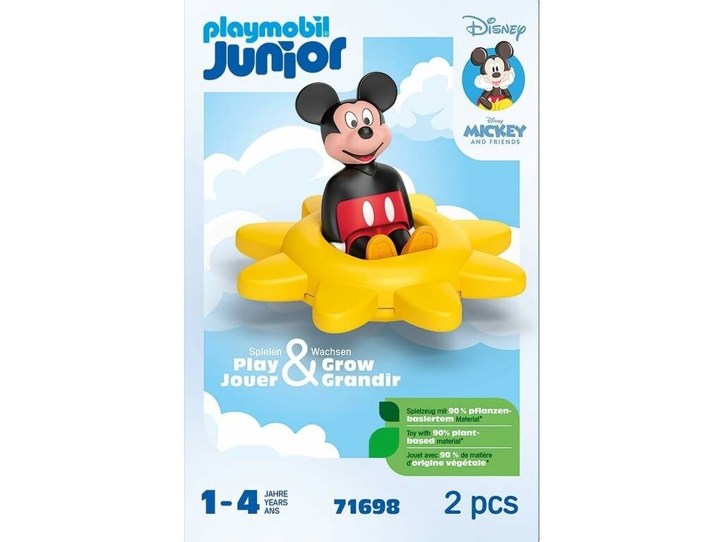 Playmobil Junior Disney Mickey And Friends Mickey Sole Rotante 71698