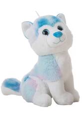 Peluche Husky Bleu 32 cm. Llopis Creations 20347