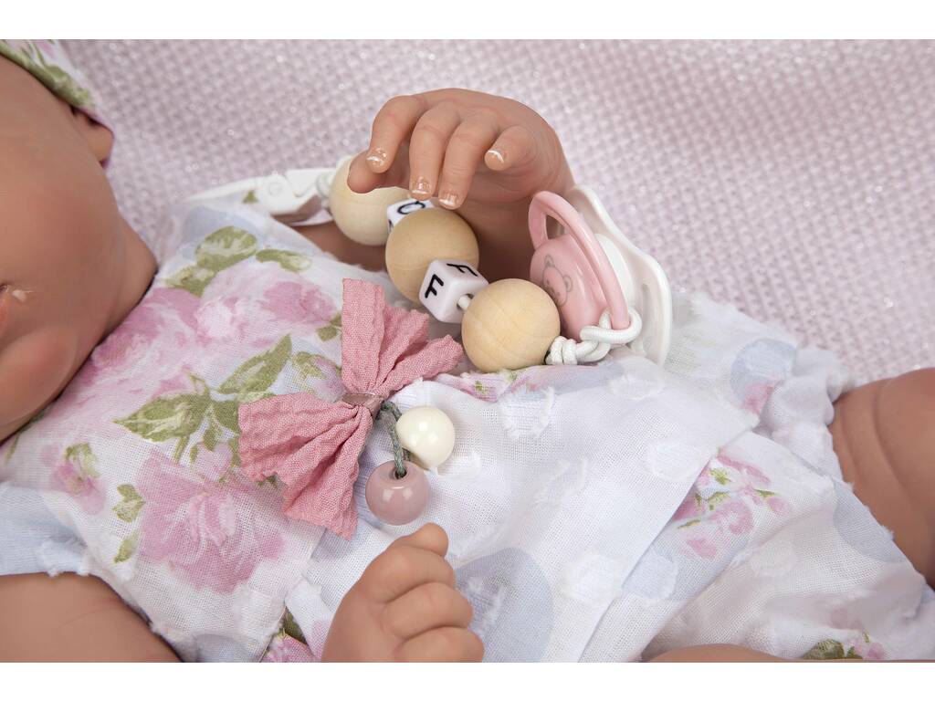 Reborn Baby Puppe 38 cm. Inna Rosa mit Decke Arias 98106