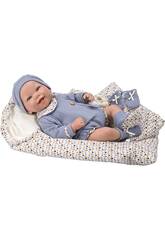 Mueco Beb Reborn 45 cm. Daniel con Saco De Dormir Arias 98117