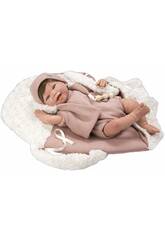 Mueca Beb Reborn 45 cm. Gimena con Saco de Dormir Arias 98119