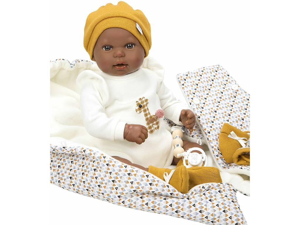 Reborn-Babypuppe 45 cm. Raphael mit Tragetasche Arias 98120