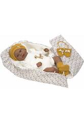 Reborn-Babypuppe 45 cm. Raphael mit Tragetasche Arias 98120