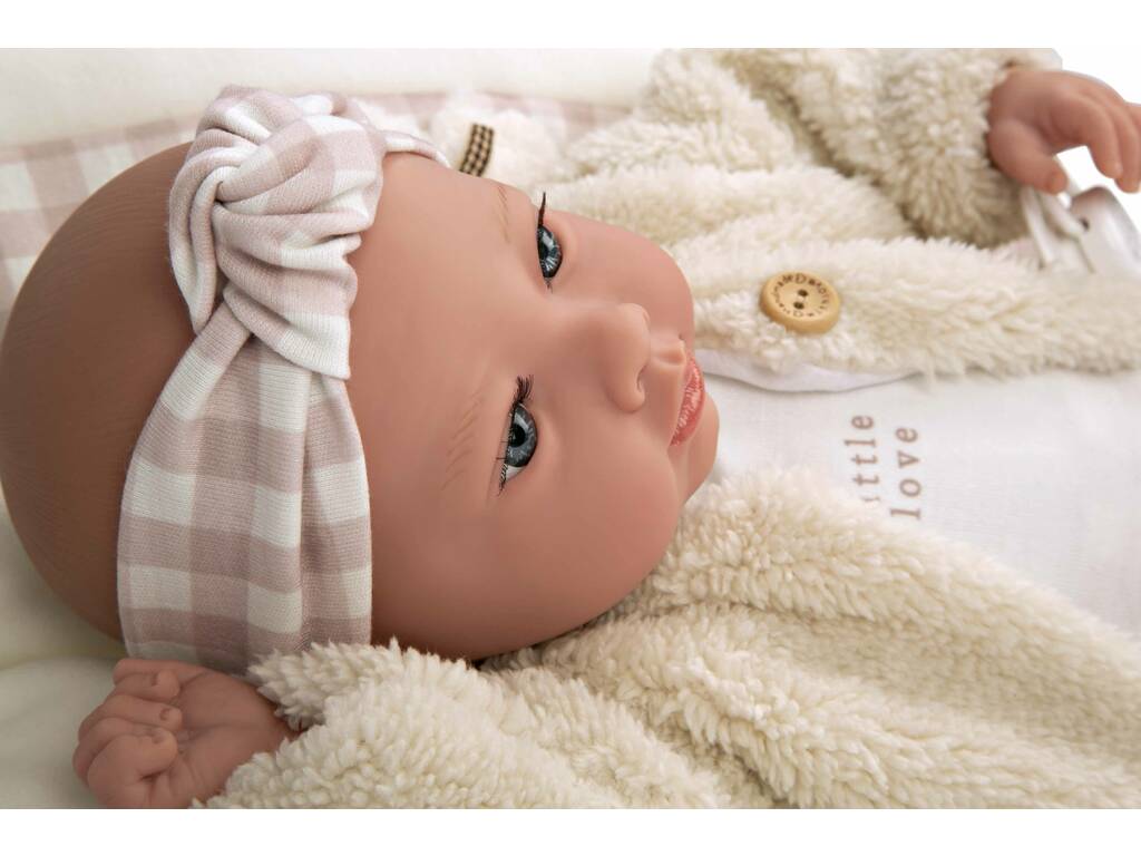 Baby Doll Elegance Aria Pink 40 cm. avec coussin Arias 60824