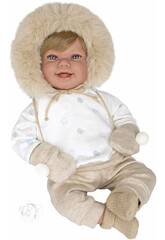 Puppe Baby Elegance Zoe Beige 45 cm mit Fustlingen Arias 65379