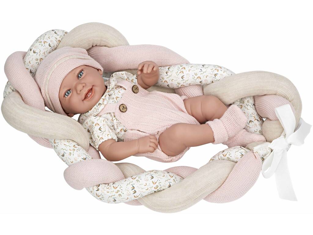 Baby Doll Elegance Zoe Pink 42 cm. avec coussin Arias 65373