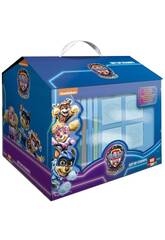 Paw Patrol Movie Aufbewahrungsbox in Hausform mit 7 Stempeln und 7 Filzstiften von Multiprint 9144