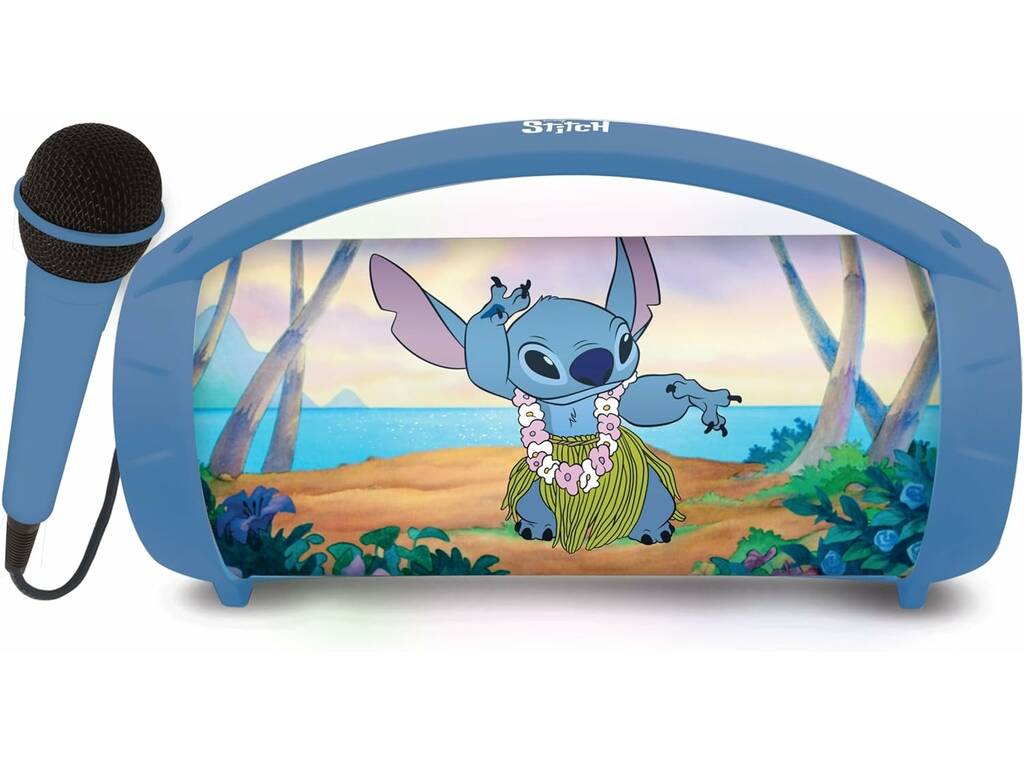 Stitch Altifalante de Luz com Microfone de Lexibook BTP585DZ