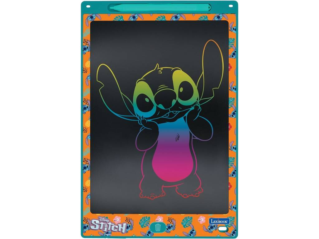 Disney Classics Stitch Tablet de Desenho Eletrónico com Moldes Lexibook CRT10D