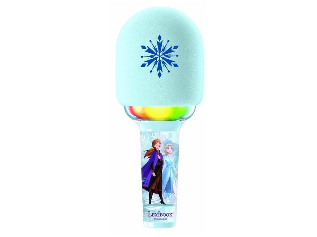 Frozen Micrófono Karaoke Bluetooth con Luz Lexibook MIC280FZ