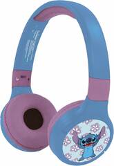 Disney Classics Stitch Auriculares Plegables 2 En 1 Lexibook HPBT010D