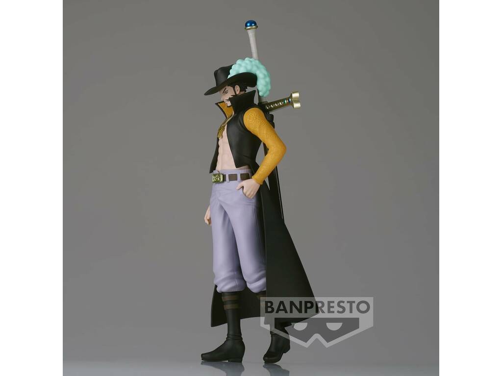 One Piece The Shukko Figura di Dracule Mihawk da 17 cm