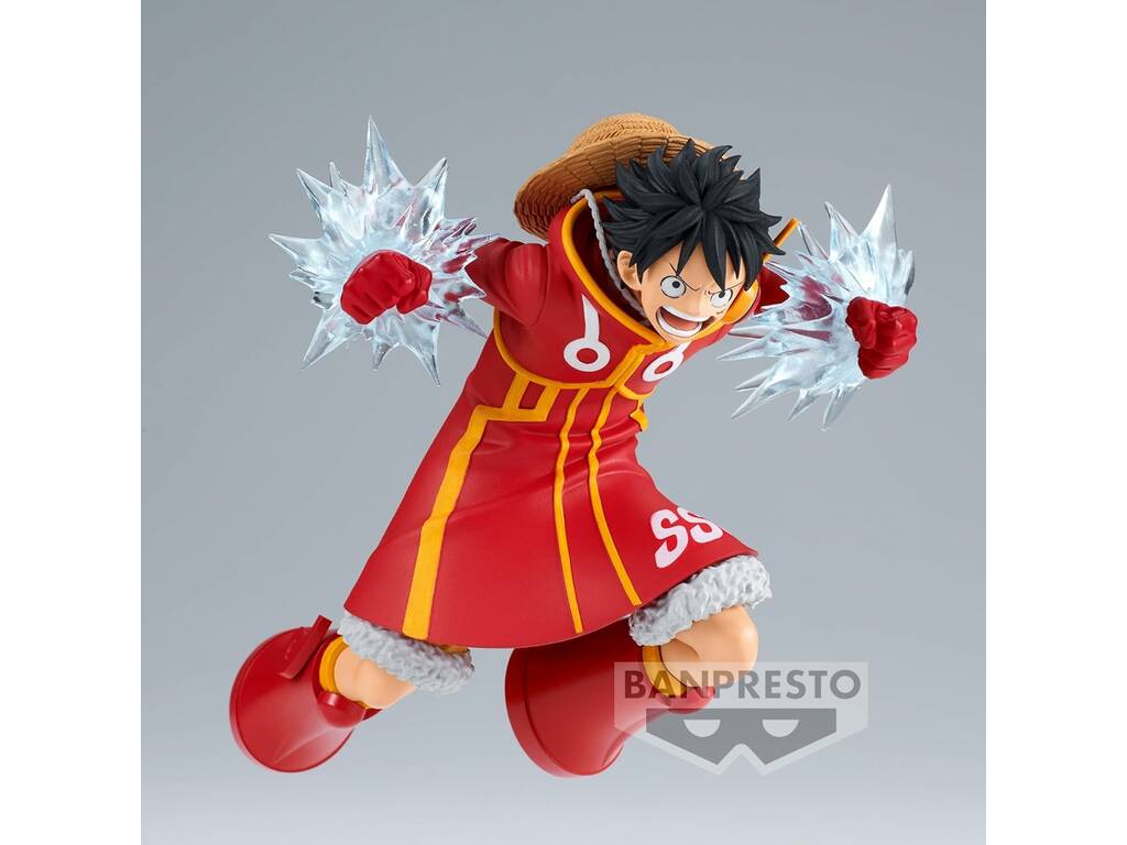 One Piece Battle Record Collection Figura Monkey D. Luffy de 14 cm