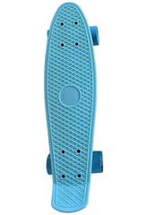 Planche  roulettes bleue 55 cm