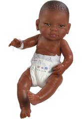 42 cm groen mulattischen Neugeborenen-Baby-Puppe mit Windel von Paola Reina 5049