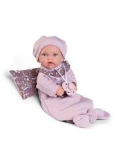 Baby Puppe Petit Blandito 27 cm mit Kissen Antonio Juan 12440