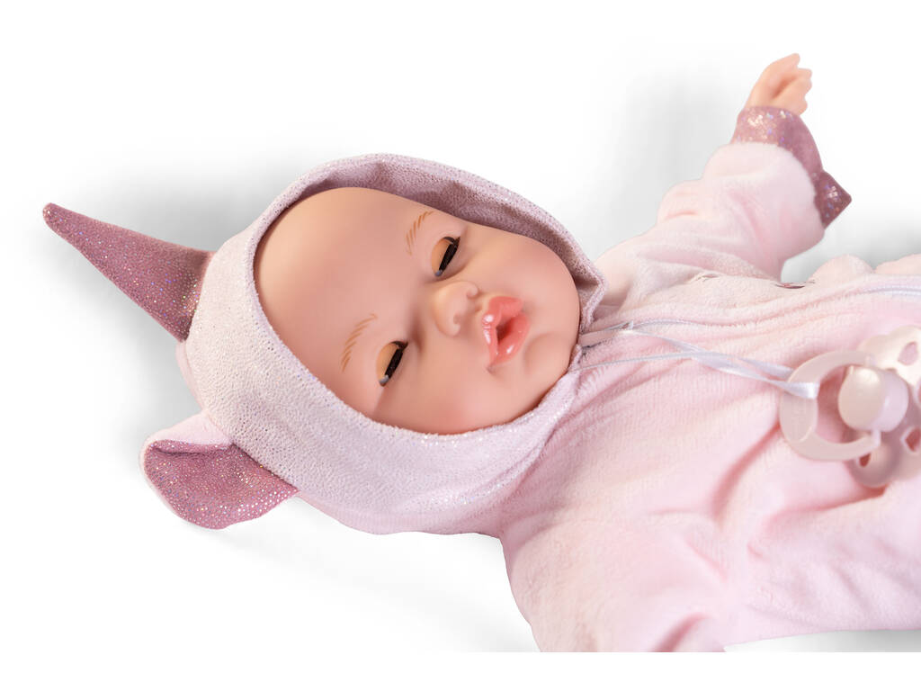 Bimba Lagrimitas Baby Doll 37 cm avec costume de licorne 14362