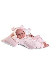 Nouveau-né Baby Doll Luca Pajama Teddy Bear 42 cm Antonio Juan 50416