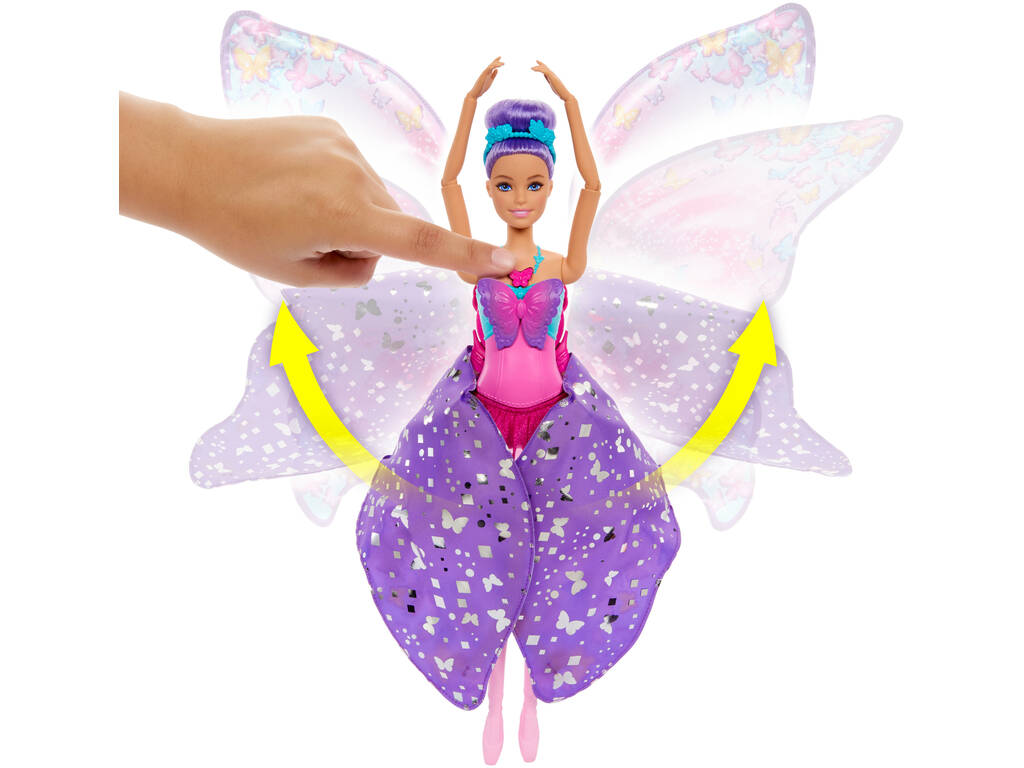 Barbie Dance And Flutter 2 en 1 Mattel HXJ10