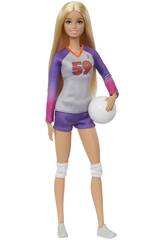 Barbie Made To Move Giocatrice di pallavolo di Mattel HKT72