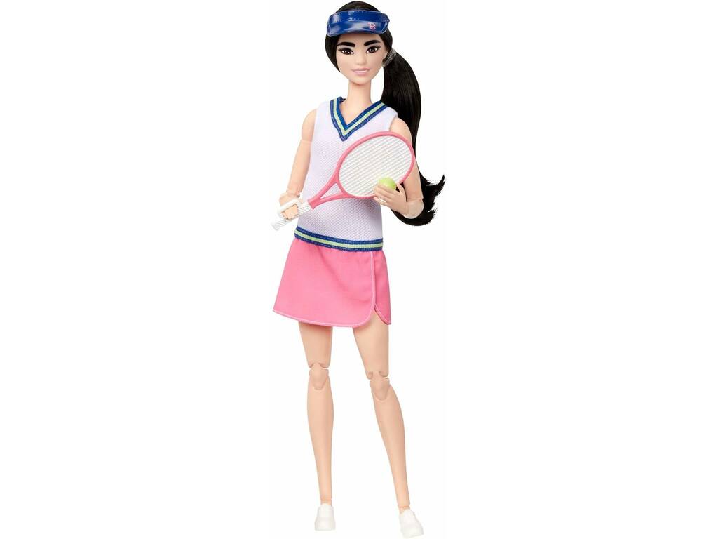 Barbie Made To Move Mattel Tennisspieler HKT73