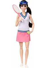Barbie Made To Move Mattel Tennisspieler HKT73