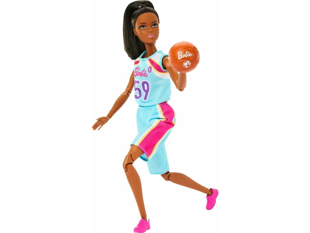 Barbie Made To Move Giocatrice di basket HKT74