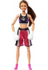 Barbie Made To Move Boxeadora de Mattel HRG40