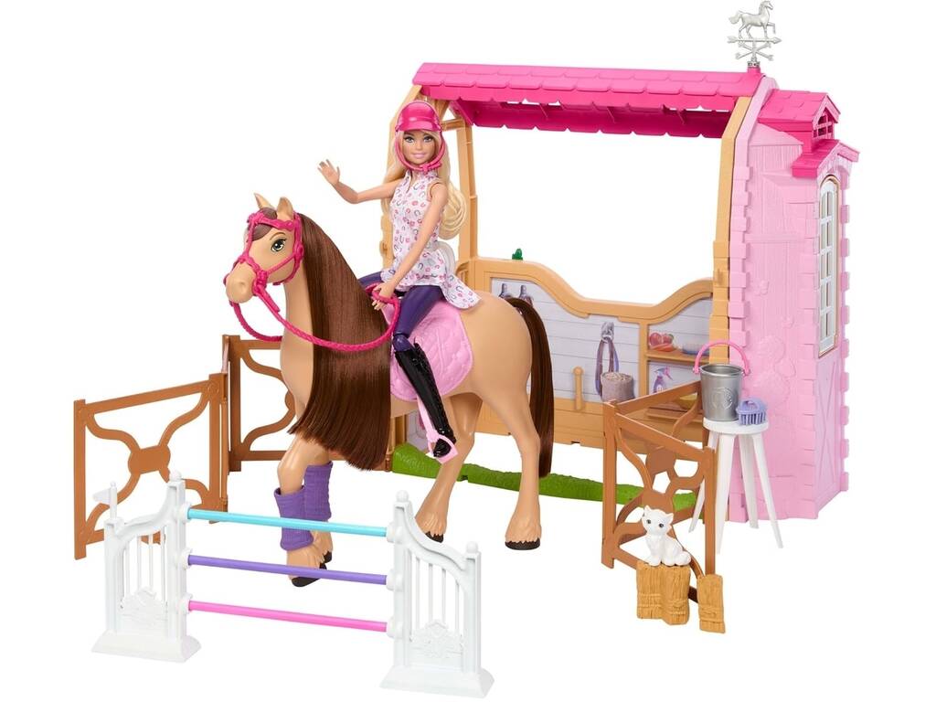 Barbie Ultimate Stable con Muñeca, Caballo y Accesorios