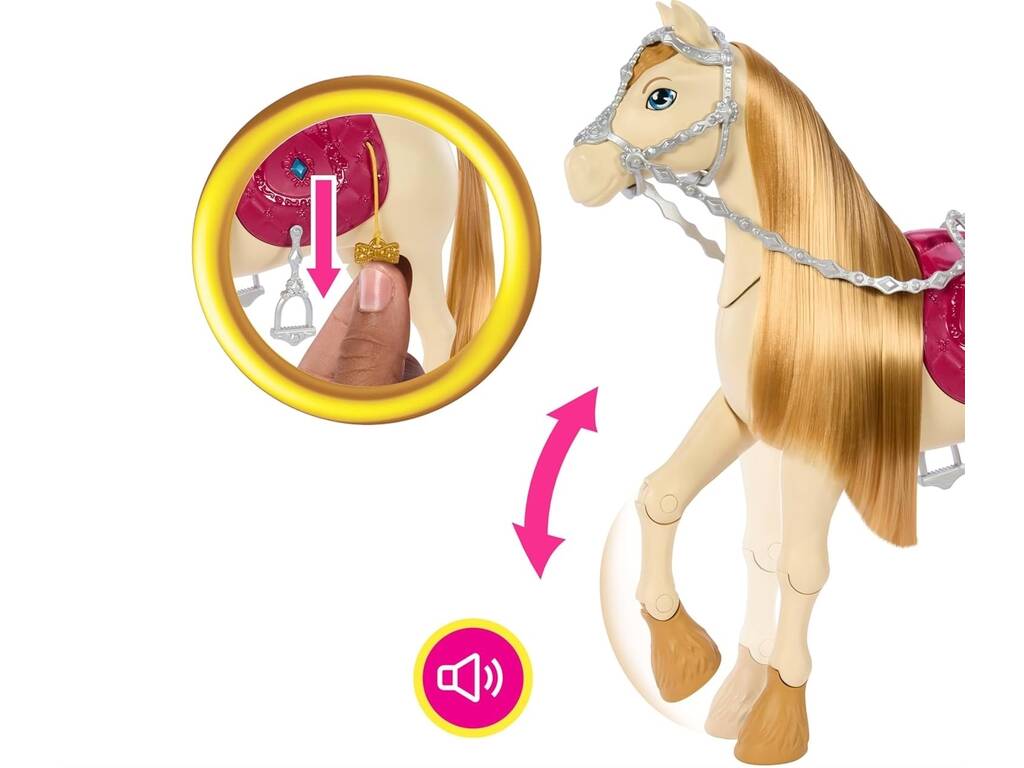 Barbie Caballo con Sonidos Mattel HXJ42