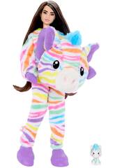 Poupe Barbie Cutie Reveal Colourful Dreams Zebra Mattel HRK39