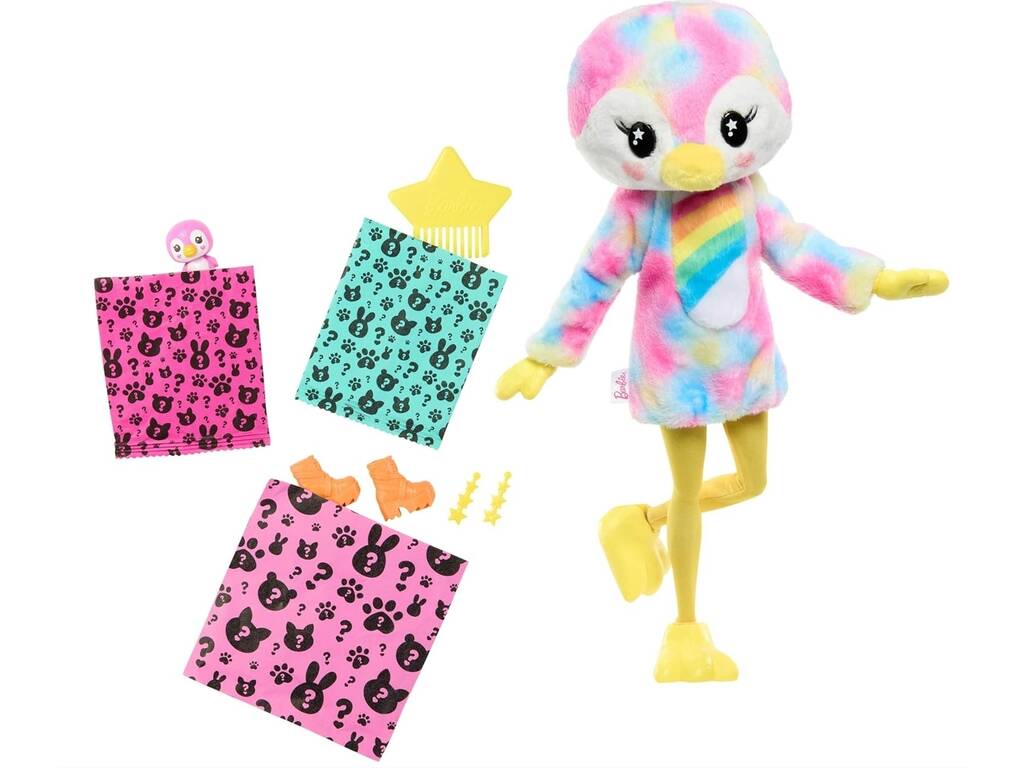 Barbie Cutie Reveal Coloured Dreams Penguin by Mattel HRK40