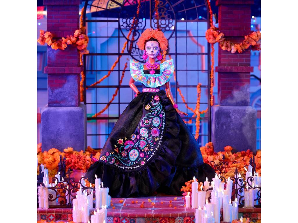 Barbie Signature Dia de Muertos Boneca Barbie Edição 2024 Mattel HRM72