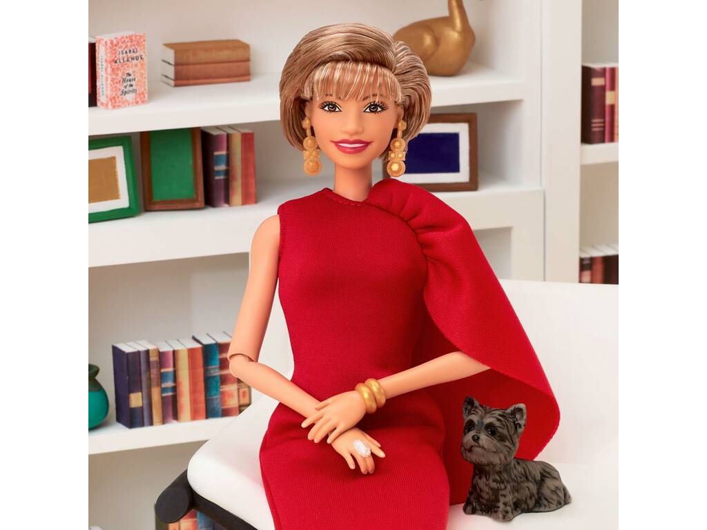 Barbie Signature Mujeres Inspiradoras Muñeca Isabell Allende Mattel HRM44