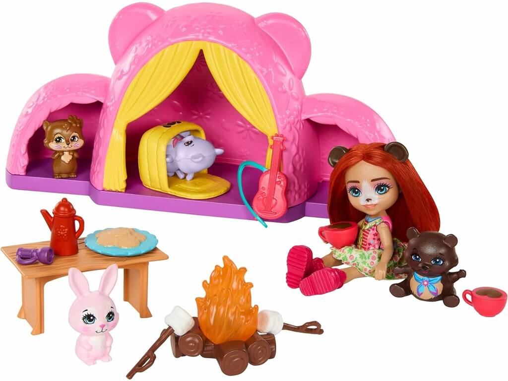 Ours Enchantimals Camping by Mattel HTW71